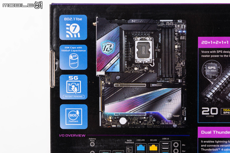 華擎 PHANTOM GAMING Z890 NOVA WIFI 主機板開箱實測 以雙生旗艦配置提供不同視覺選擇