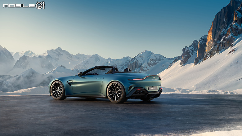 【海外新訊】Aston Martin Vantage Roadster亮相，7秒內上空、極速上看325km/h！