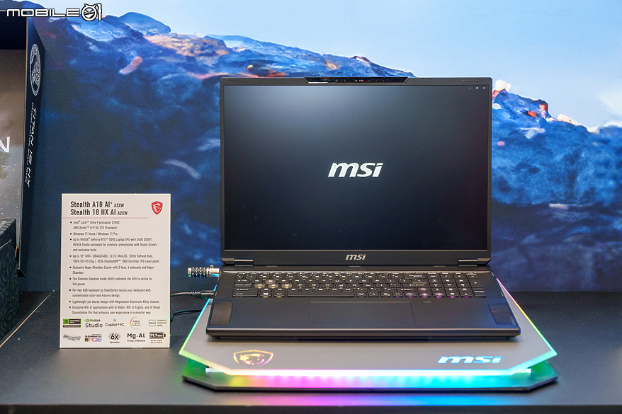 【CES2025】北歐神話龍魂典藏限定版領軍 MSI 發表入門到旗艦 18 吋龍魂系列筆電