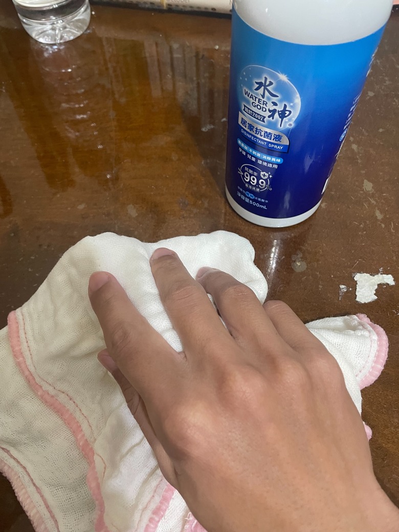 取代酒精消毒的水神抗菌液