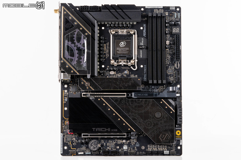 ASRock Z890 Taichi 主機板開箱實測 提供 9 組 M.2 SSD 海量插槽旗艦主板 feat. Intel 新微碼 BIOS 效能實測
