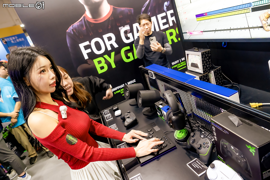 【採訪】啦啦隊女神李雅英化身一日店長 親身體驗 Razer CES 新品就在 TpGS！