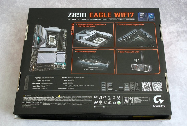 升級再出發 Gigabyte Z890 Eagle Wifi7 簡單開箱