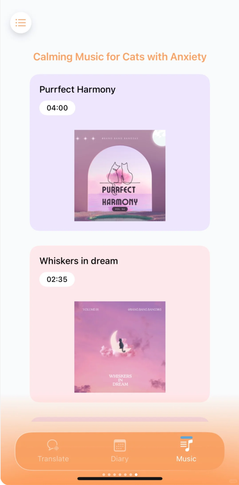點我看大圖 有沒有人有興趣測試用AI翻譯的貓咪專屬溝通App