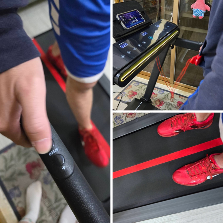 老公買了台全家都會跑的BGYM S2MAX跑步機