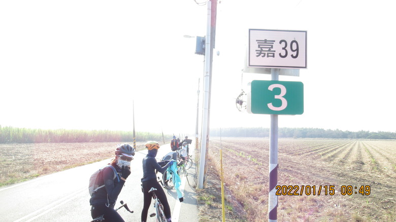 2022/1/15 雲林、嘉義畫圓，地球是圓的BMC gpsart