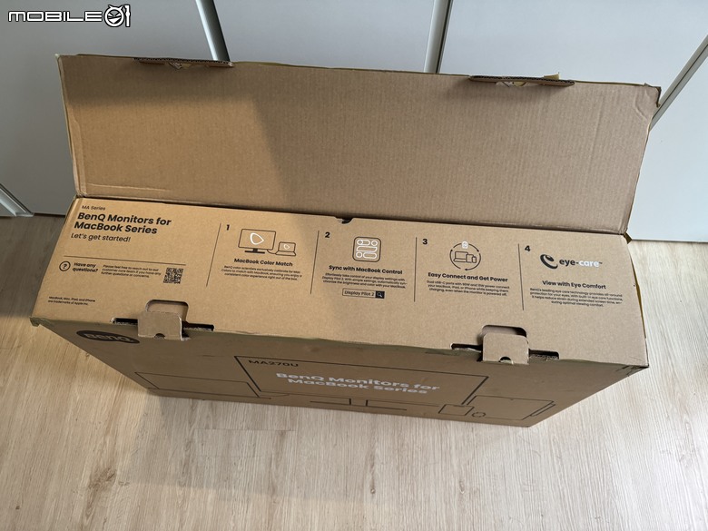 【體驗分享】BenQ 最適合MAC的外接螢幕 MA270U