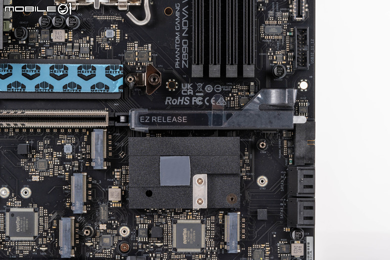 華擎 PHANTOM GAMING Z890 NOVA WIFI 主機板開箱實測 以雙生旗艦配置提供不同視覺選擇