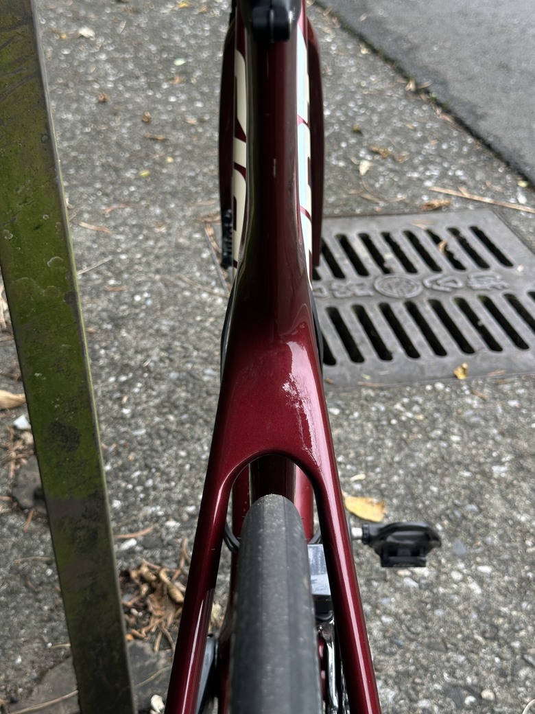 點我看大圖 組一台小時候的夢想ISP車架—GIANT TCR ADVANCED SL 星夜紅(九代TCR)