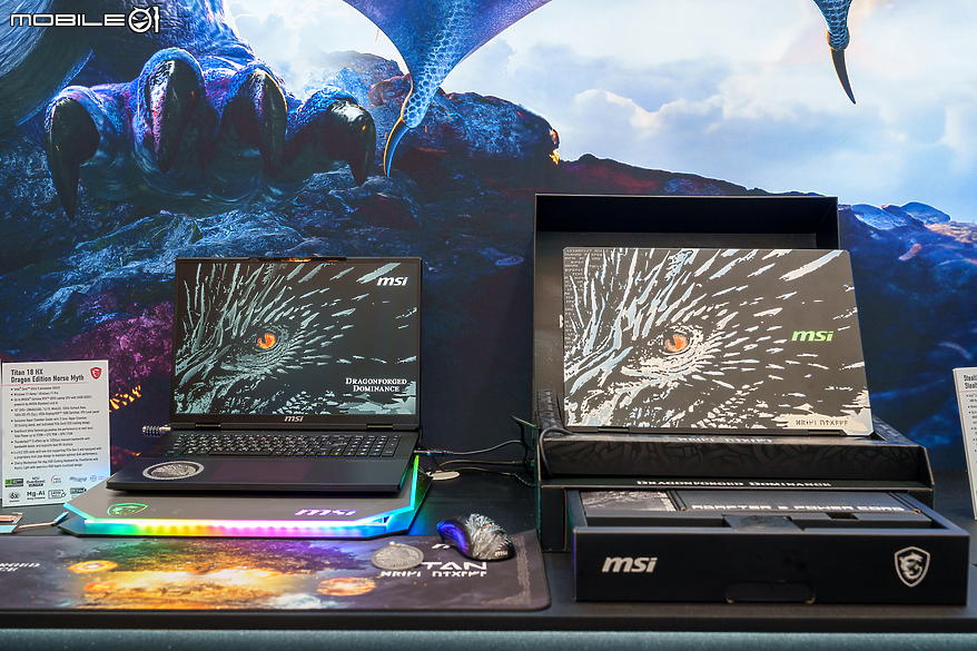 【CES2025】北歐神話龍魂典藏限定版領軍 MSI 發表入門到旗艦 18 吋龍魂系列筆電