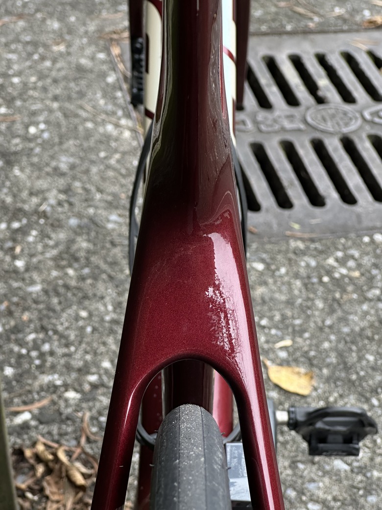 點我看大圖 組一台小時候的夢想ISP車架—GIANT TCR ADVANCED SL 星夜紅(九代TCR)