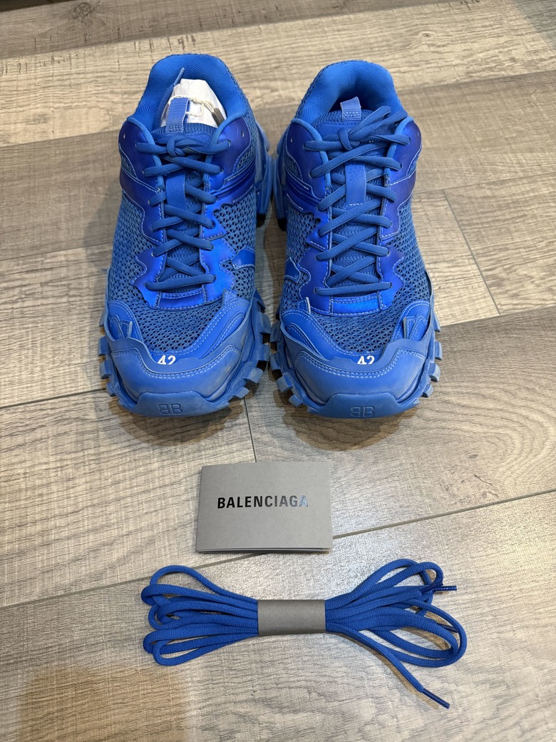 「開箱」Balenciaga track 3 藍色休閒鞋