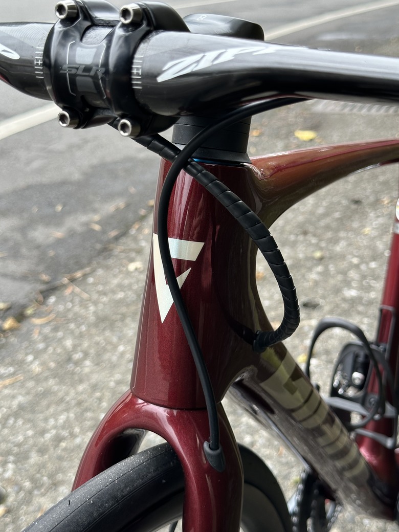 點我看大圖 組一台小時候的夢想ISP車架—GIANT TCR ADVANCED SL 星夜紅(九代TCR)