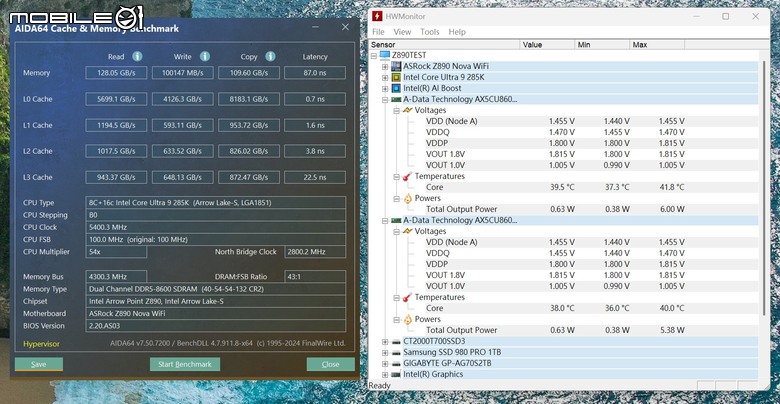 點我看大圖 華擎 PHANTOM GAMING Z890 NOVA WIFI 主機板開箱實測 以雙生旗艦配置提供不同視覺選擇