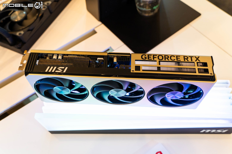 【CES2025】微星展示全系列 RTX 50 系列顯示卡 以加大散熱設計應對更高性能表現