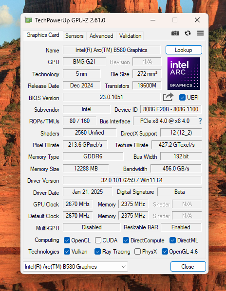 昨天花了8990元買了Intel ARC B580原廠限量版顯示卡（含開箱分享與測試）