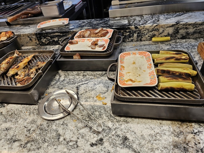 【小惡魔畫蛇添福】連兩天的回娘家大餐 - 饗食天堂 (桃園店) v.s 漢來海港 (天母Sogo店)
