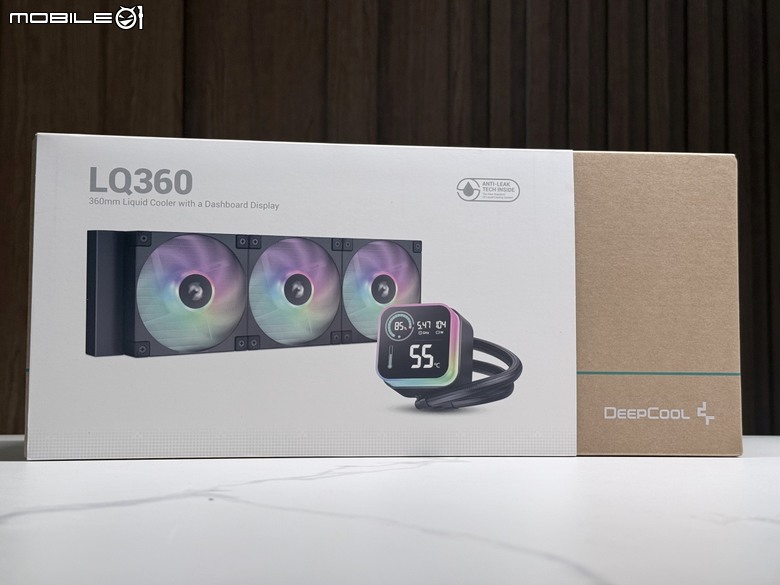 時時監控!九州風神 LQ360 帶監控螢幕水冷