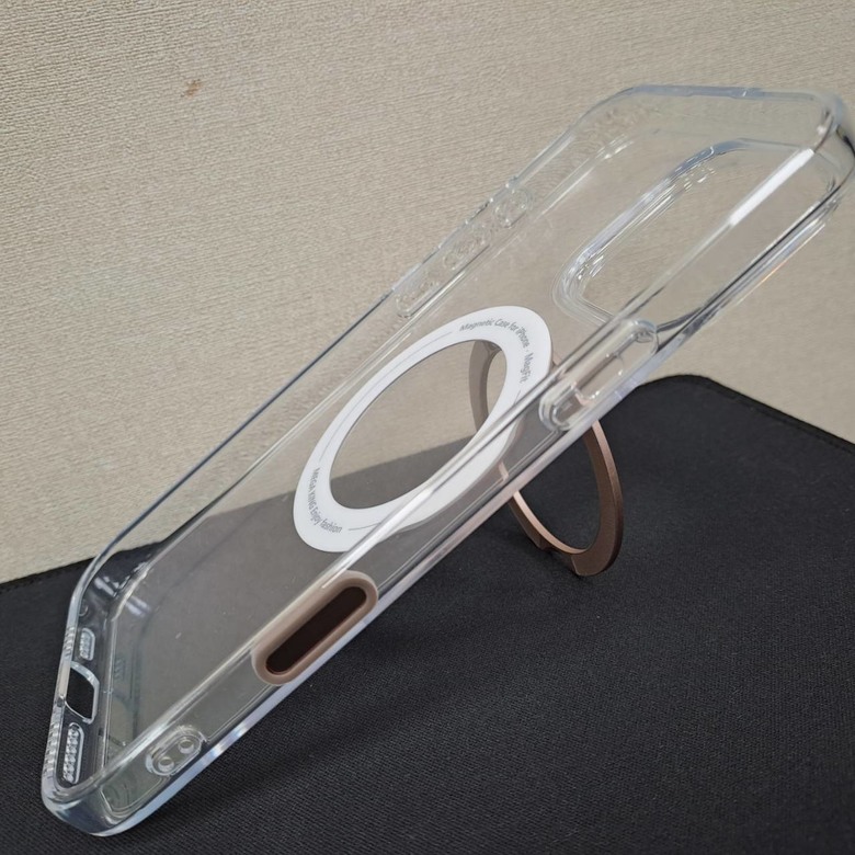 【開箱】MEGA KING 能露出漂亮沙漠金的透明保護殼