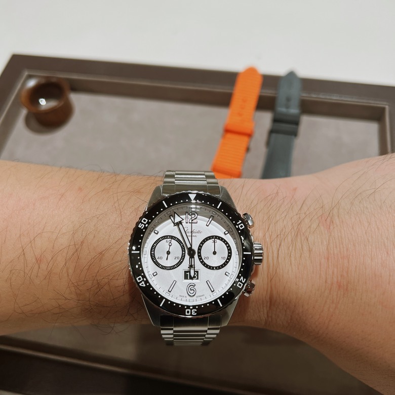 這錶真香!我的德系潛水計時初體驗~格拉蘇蒂SeaQ Chronograph