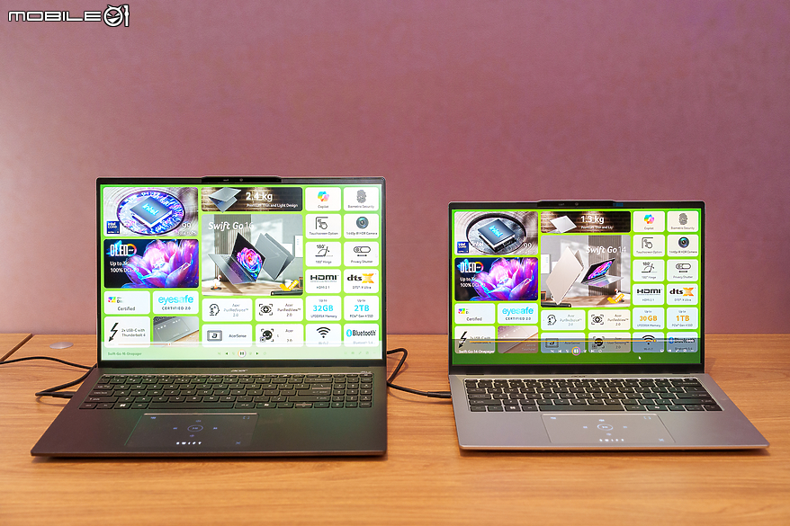 【AcerPL25】佈局 Copilot+ PC 市場 Acer 推出全新 Swift Go 與 Swift Go AI 筆電系列