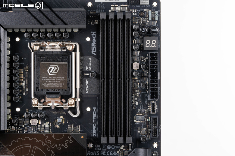 ASRock Z890 Taichi 主機板開箱實測 提供 9 組 M.2 SSD 海量插槽旗艦主板 feat. Intel 新微碼 BIOS 效能實測