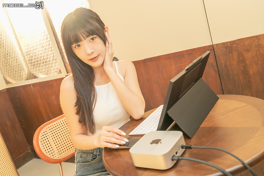 點我看大圖 Apple Mac Mini M4 Pro 測試報告|行動級尺寸、專業級效能