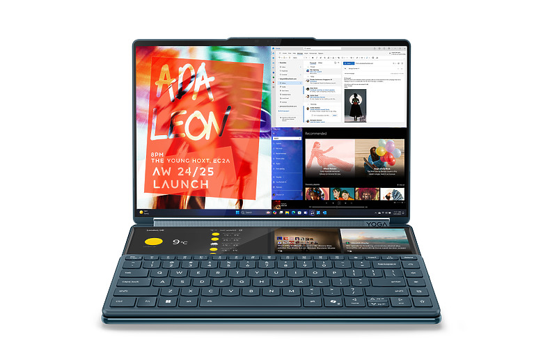 【CES2025】Lenovo 新一代 Yoga Slim 9i 筆電首採螢幕下鏡頭技術，實現 98% 超高螢幕佔比！