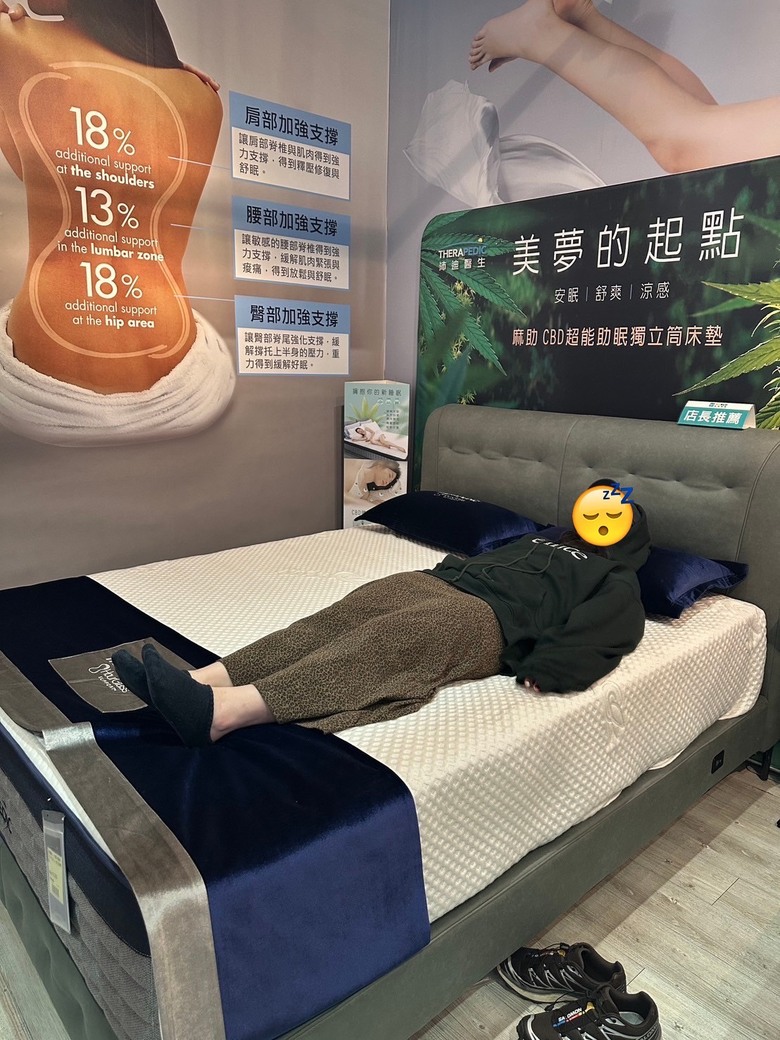 倍得先生 床墊試躺分享
