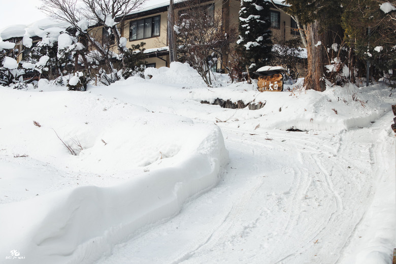 【日本長野】雪景戶隱神社