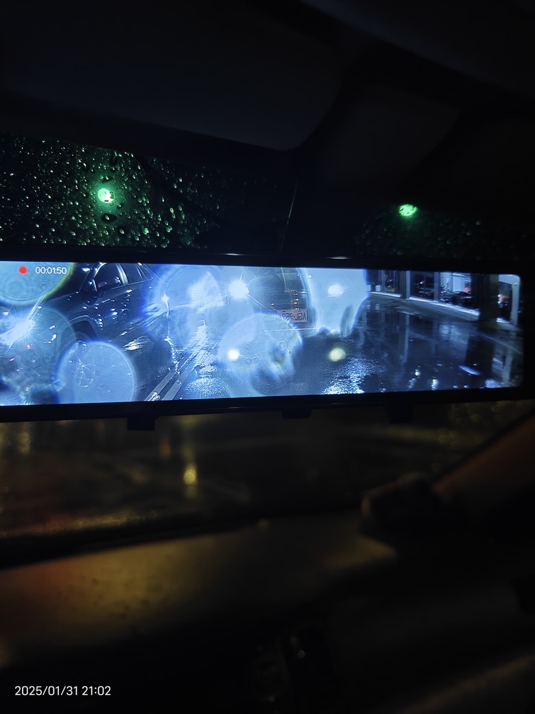 點我看大圖 凌度4K(假4K真2K) 12吋電子後照鏡行車紀錄器 HS970S 開箱分享