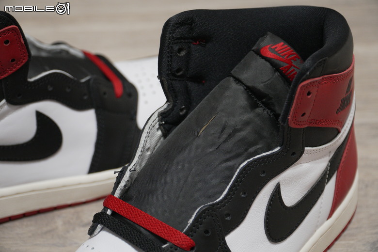 Air Jordan 1 High OG Black Toe 黑腳趾 開箱