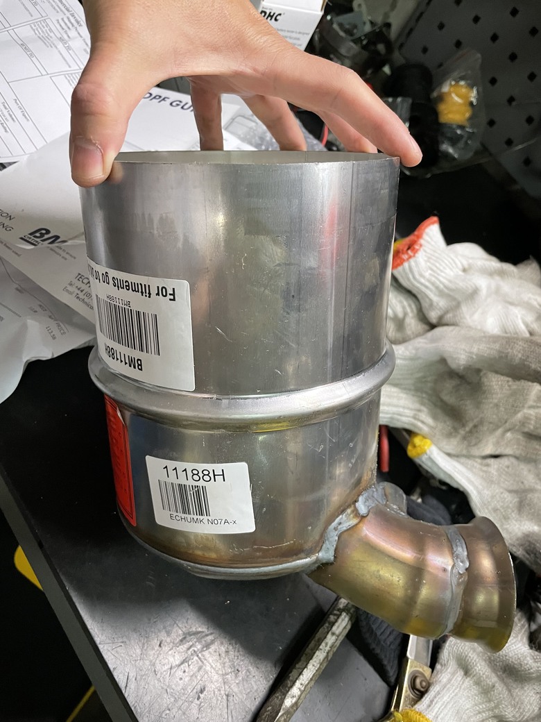 Peugeot 208 DIY更換副廠DPF