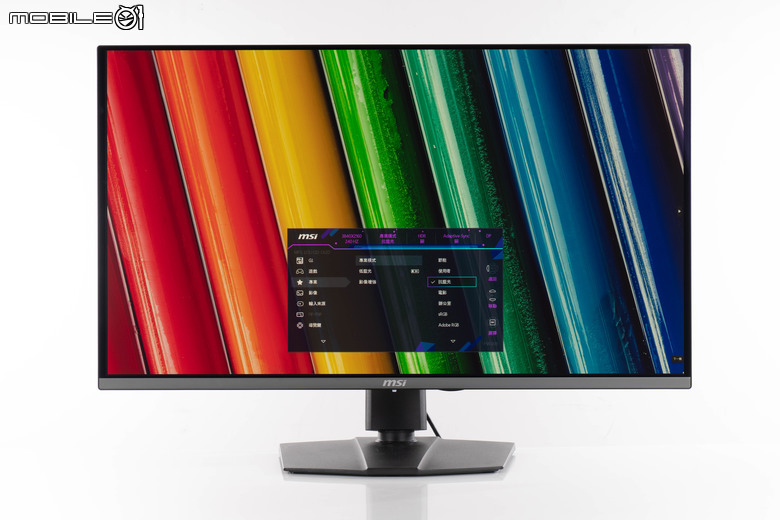 微星 MPG 322URX QD-OLED 電競螢幕開箱實測 加入 DisplayPort 2.1a 高頻寬介面的高爽度遊戲畫面選擇
