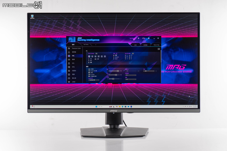 微星 MPG 322URX QD-OLED 電競螢幕開箱實測 加入 DisplayPort 2.1a 高頻寬介面的高爽度遊戲畫面選擇