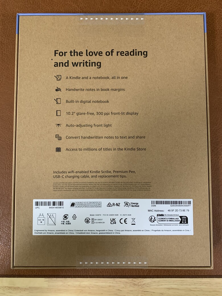 這是最大的Kindle喔～2024 最新款Kindle Scribe2 vs Paperwhite 6