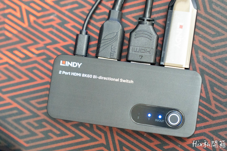林帝 8K雙向影像切換器 & TYPE-C TO HDMI