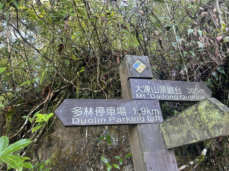 頂湖大凍山國家森林步道健行