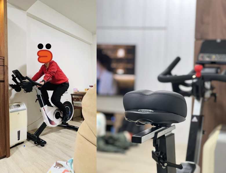 紓壓+練身體的好工具:S977飛輪車