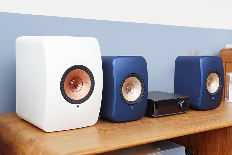 點我看大圖 小空間大享受 HiFi 無線串流 - KEF LSX II 主動式無線喇叭開箱
