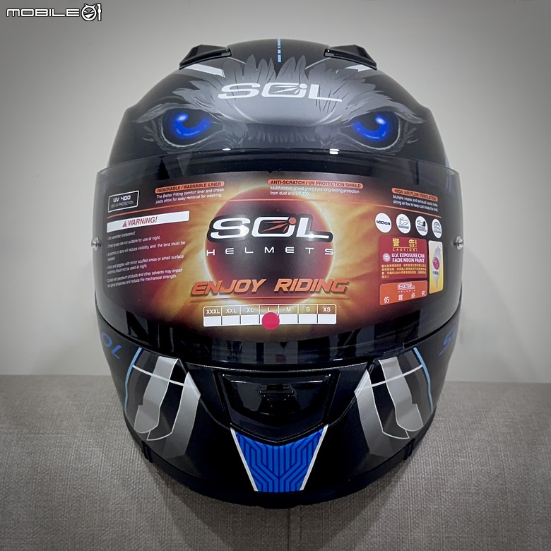【開箱】 SOL Helmets SF-7 全罩式安全帽 （2025新品）— 詳細開箱評測