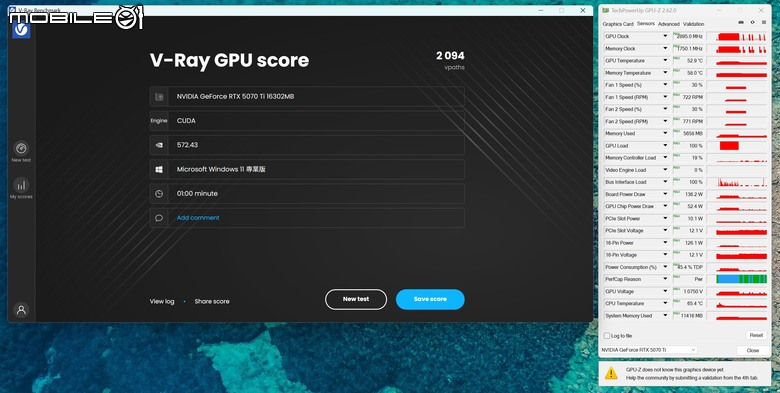 ASUS TUF GeForce RTX 5070 Ti O16G GAMING 顯示卡開箱實測 以優異散熱性能帶來效能加值的超頻卡選擇