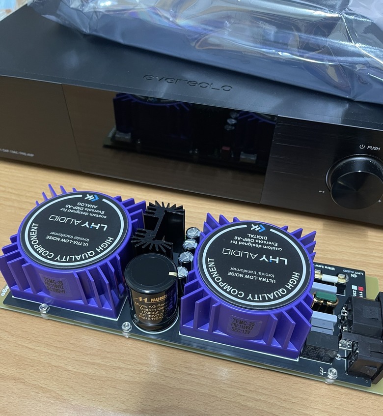 點我看大圖 eversolo a8 改 線性電源 差異驚為天人