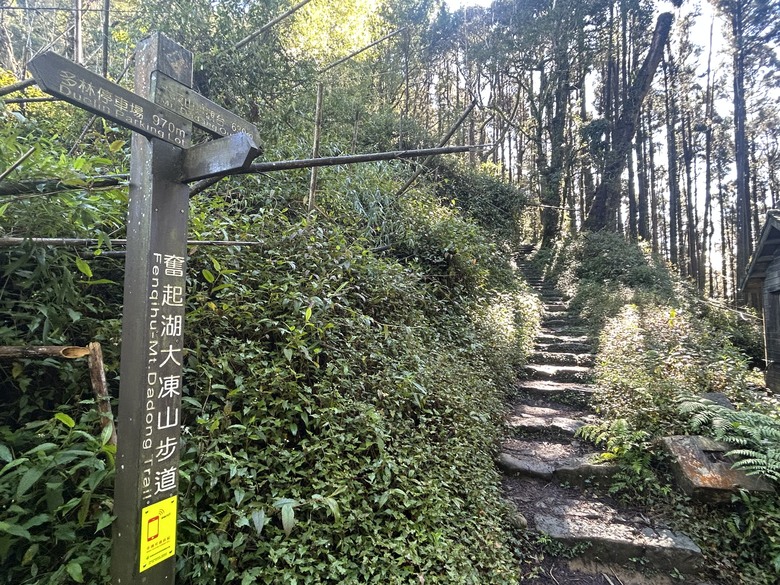頂湖大凍山國家森林步道健行
