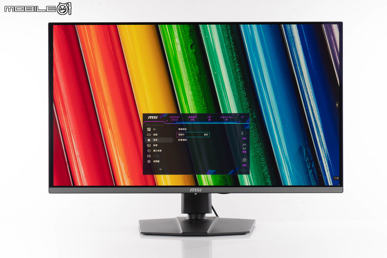 微星 MPG 322URX QD-OLED 電競螢幕開箱實測 加入 DisplayPort 2.1a 高頻寬介面的高爽度遊戲畫面選擇
