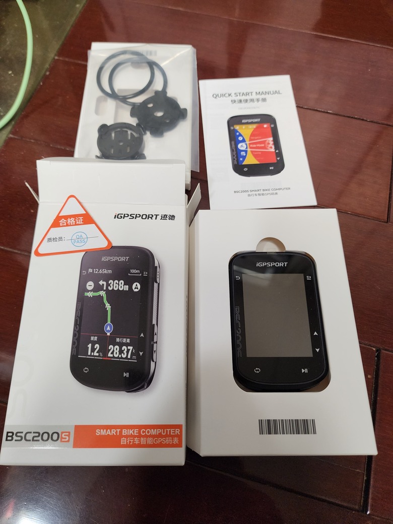 最便宜的-彩色款iGPSport BSC200S不專業開箱（加導航測試篇）