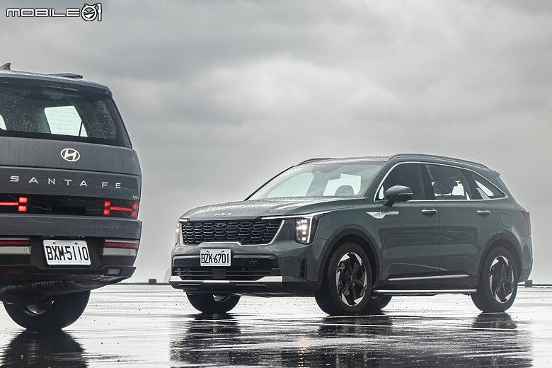 今晚，我想來點韓風休旅全家餐！Hyundai Santa Fe vs. Kia Sorento