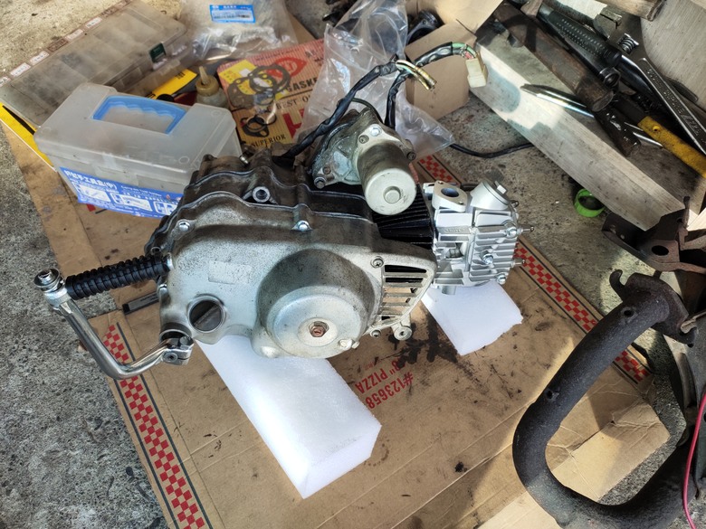 我的第一次老擋車翻新－金旺90翻新紀錄（2025/02～2026/02）9027