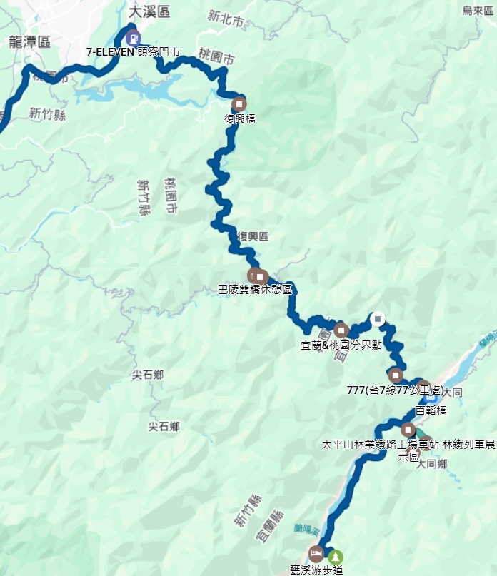 台７線大溪～百韜橋～大同鄉四季，北橫吊橋全記錄