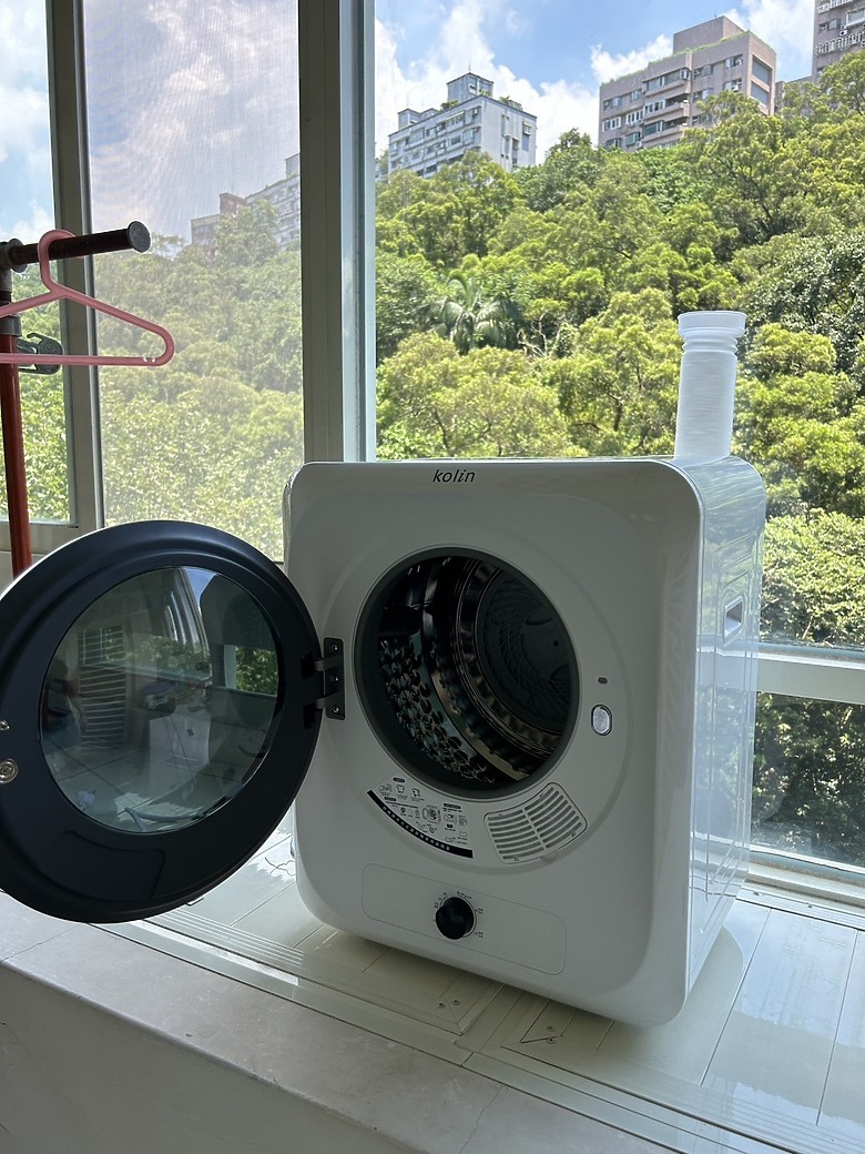 歌林小旋烘3公斤輕量滾筒乾衣機開箱